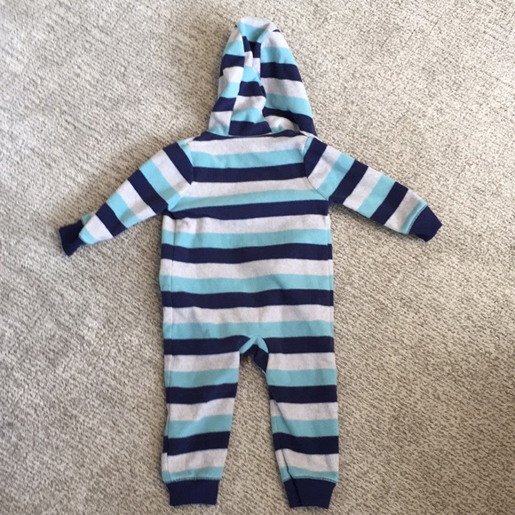Carter’s Fleece Jogging Suit Onsie - Picture 4 of 5